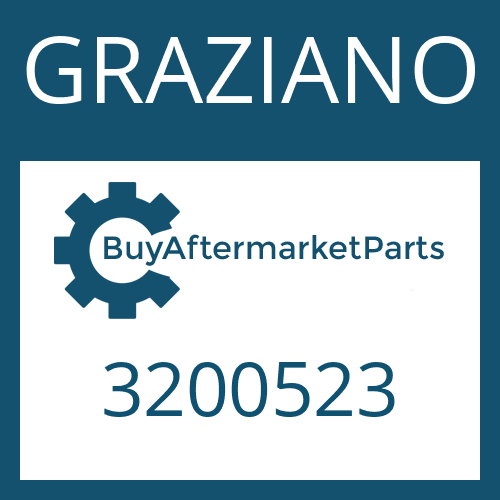 GRAZIANO 3200523 - FRICTION PLATE