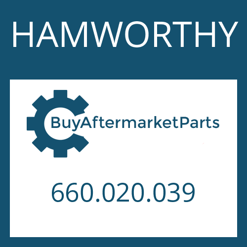 HAMWORTHY 660.020.039 - FRICTION PLATE