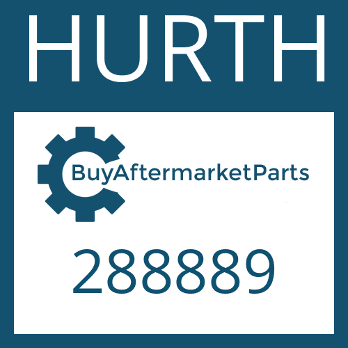 HURTH 288889 - FRICTION PLATE