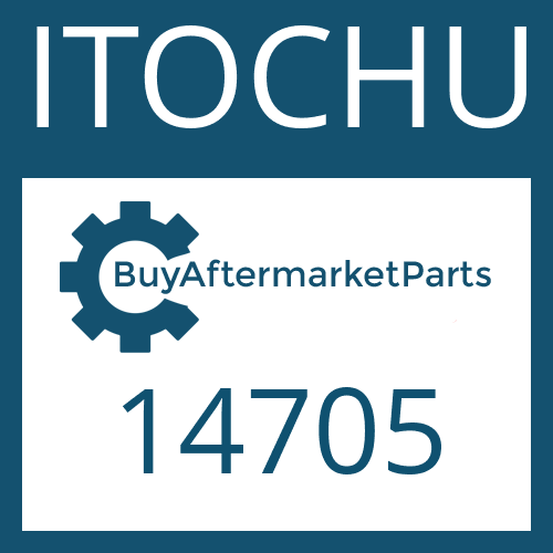 ITOCHU 14705 - FRICTION PLATE