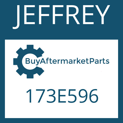 JEFFREY 173E596 - FRICTION PLATE