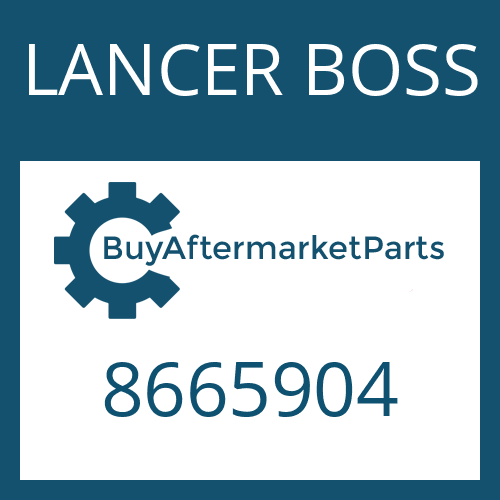 LANCER BOSS 8665904 - FRICTION PLATE