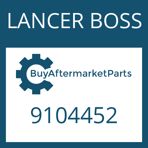 LANCER BOSS 9104452 - FRICTION PLATE