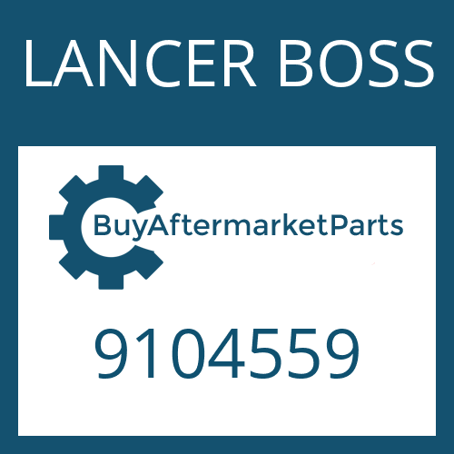 LANCER BOSS 9104559 - FRICTION PLATE