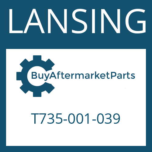 LANSING T735-001-039 - FRICTION PLATE