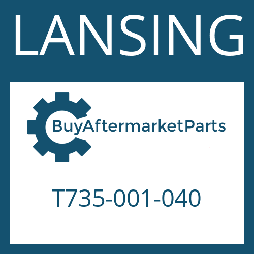 LANSING T735-001-040 - FRICTION PLATE