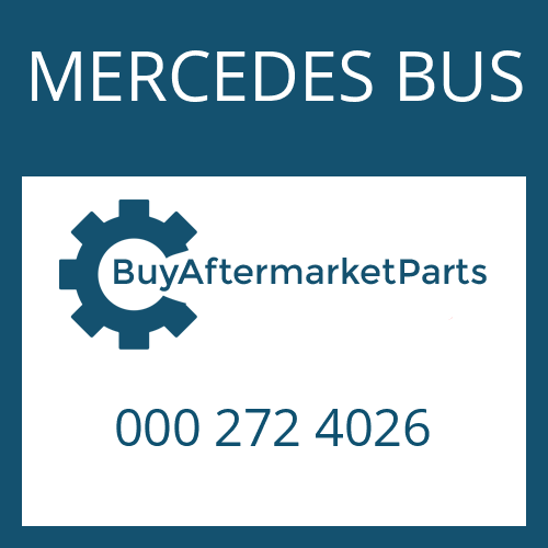 MERCEDES BUS 000 272 4026 - FRICTION PLATE