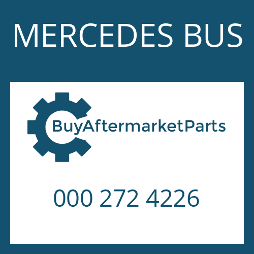 MERCEDES BUS 000 272 4226 - FRICTION PLATE