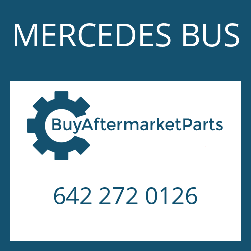 MERCEDES BUS 642 272 0126 - FRICTION PLATE