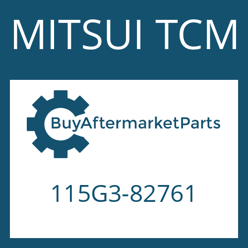 MITSUI TCM 115G3-82761 - FRICTION PLATE