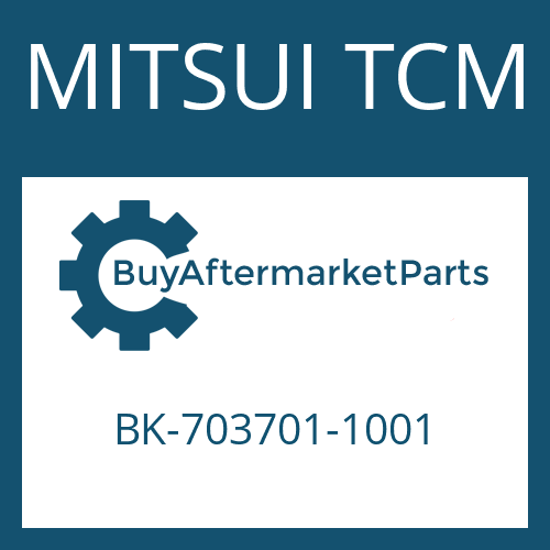 MITSUI TCM BK-703701-1001 - FRICTION PLATE