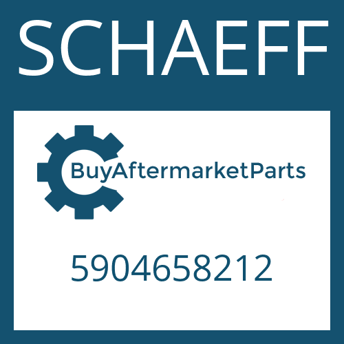 SCHAEFF 5904658212 - FRICTION PLATE