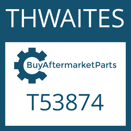 THWAITES T53874 - FRICTION PLATE