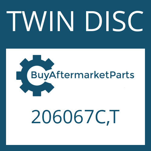 TWIN DISC 206067C,T - FRICTION PLATE