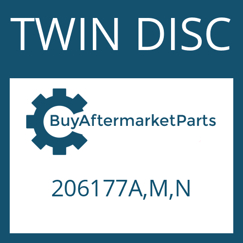 TWIN DISC 206177A,M,N - FRICTION PLATE