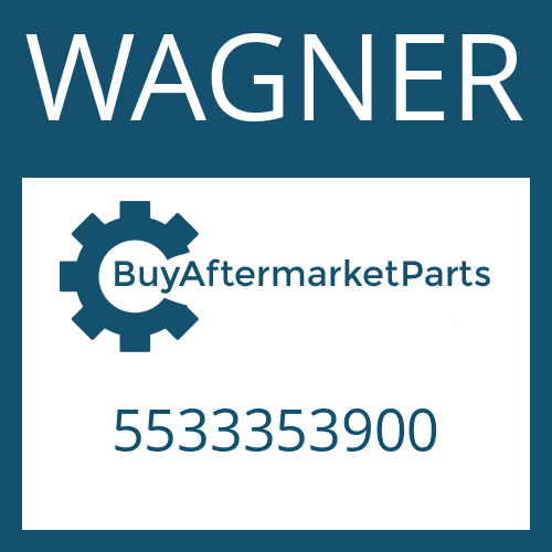 WAGNER 5533353900 - FRICTION PLATE