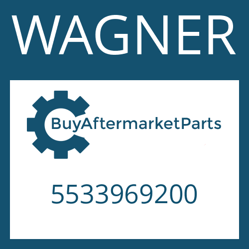 WAGNER 5533969200 - FRICTION PLATE