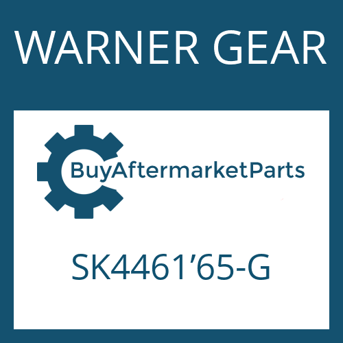 WARNER GEAR SK4461’65-G - FRICTION PLATE