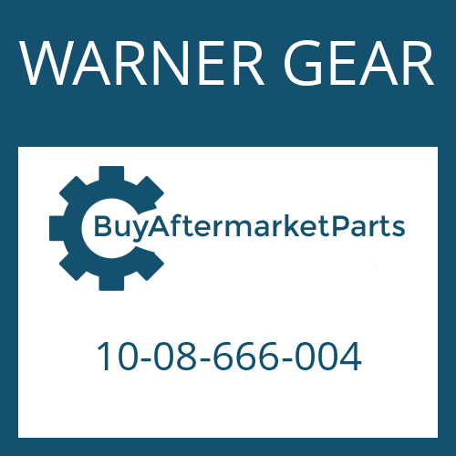 WARNER GEAR 10-08-666-004 - FRICTION PLATE