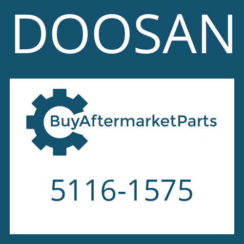 DOOSAN 5116-1575 - . PLATE;LOCK