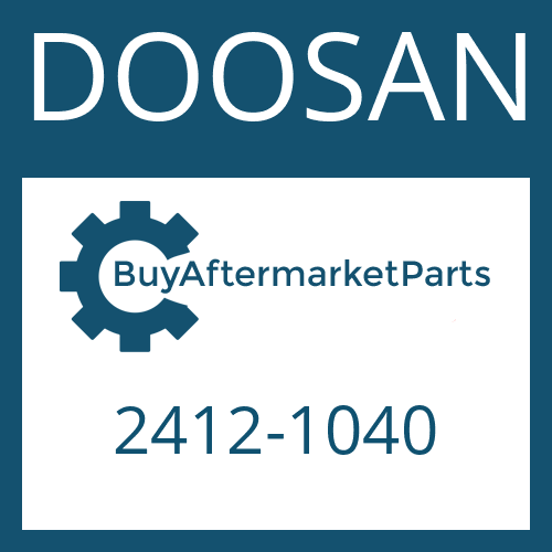 DOOSAN 2412-1040 - PLATE