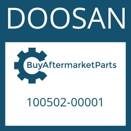 DOOSAN 100502-00001 - CARRIER NO.1