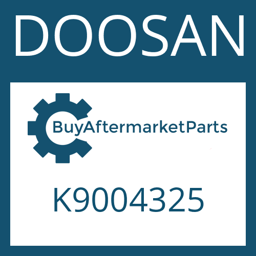 DOOSAN K9004325 - PIPE ASS`Y-H
