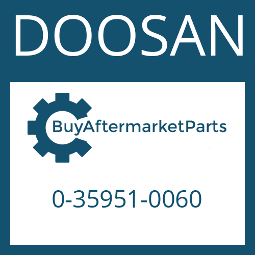 DOOSAN 0-35951-0060 - . PACKING