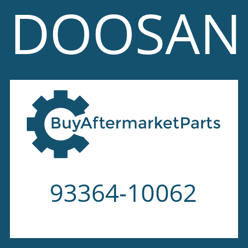 DOOSAN 93364-10062 - . NUT