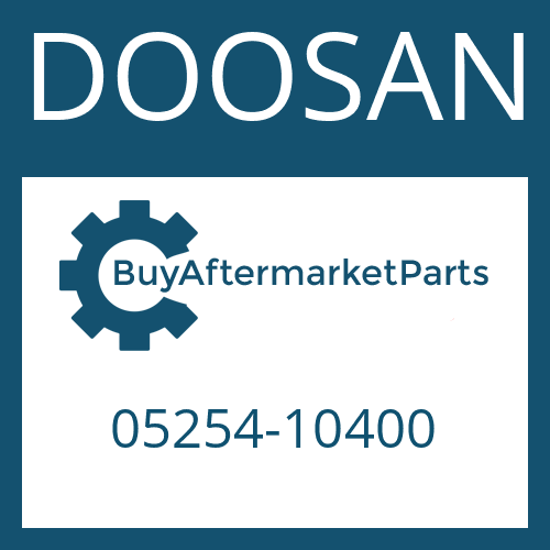 DOOSAN 05254-10400 - WASHER;THRUST