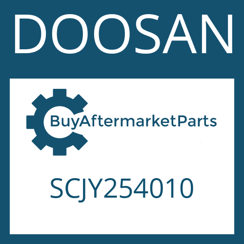 DOOSAN SCJY254010 - OIL SEAL