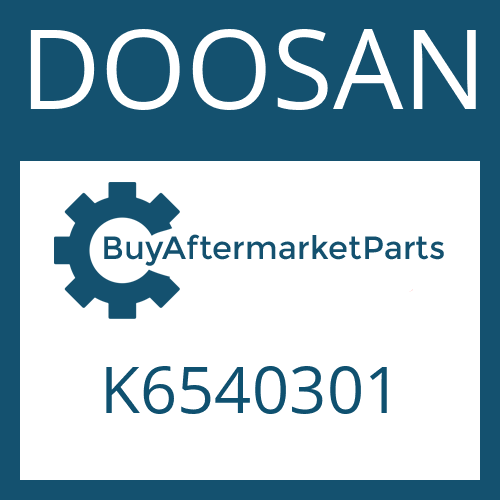 DOOSAN K6540301 - ROD COVER