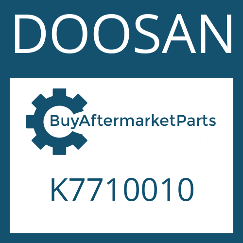 DOOSAN K7710010 - CYLINDER TUBE ASS`Y