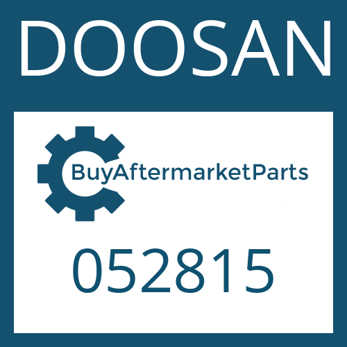 DOOSAN 052815 - SEALING DISC