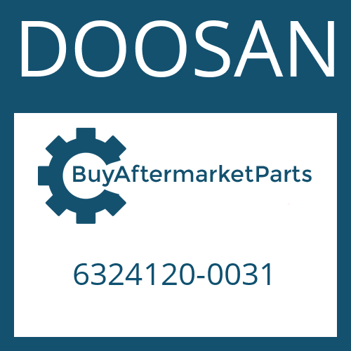 DOOSAN 6324120-0031 - CARRIER NO1