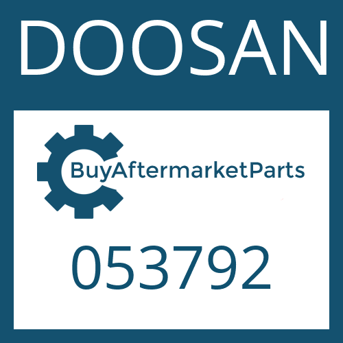 DOOSAN 053792 - WASHER