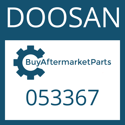 DOOSAN 053367 - WASHER for Heavy Equipment