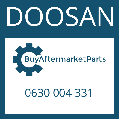 DOOSAN 0630 004 331 - RING;SHIM