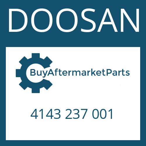 DOOSAN 4143 237 001 - HOUSING;AXLE DIFFERENTIAL