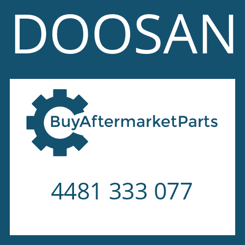 DOOSAN 4481 333 077 - GEAR;DIFFERENTIAL BEVEL