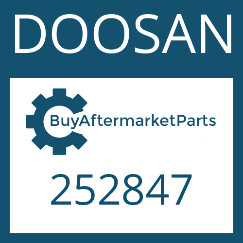 DOOSAN 252847 - BEARING COVER