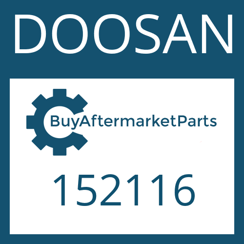 DOOSAN 152116 - AXLE for Heavy Equipment