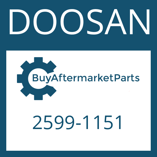 DOOSAN 2599-1151 - WIRING DIAGRAM