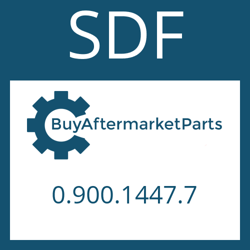SDF 0.900.1447.7 - COVER PLATE