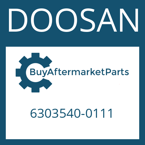 DOOSAN 6303540-0111 - PIN NO1