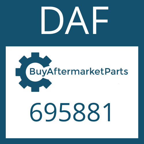 DAF 695881 - SOLENOID VALVE