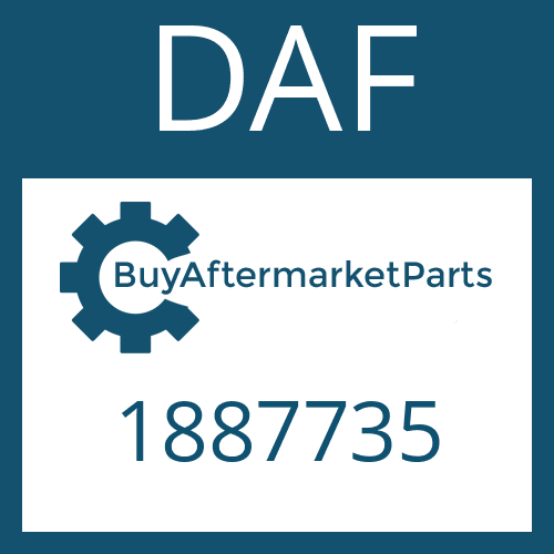 DAF 1887735 - PISTON