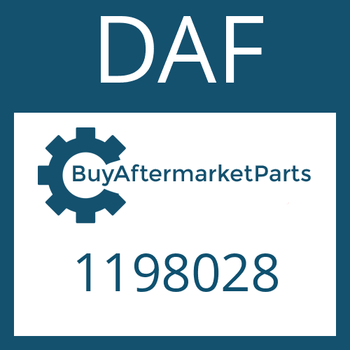 DAF 1198028 - RETAINING RING