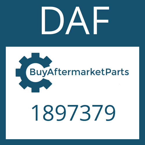 DAF 1897379 - HEXAGON NUT