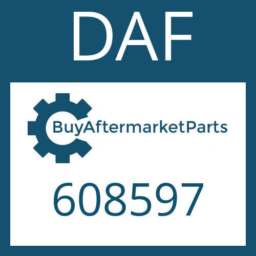 DAF 608597 - OUTPUT FLANGE